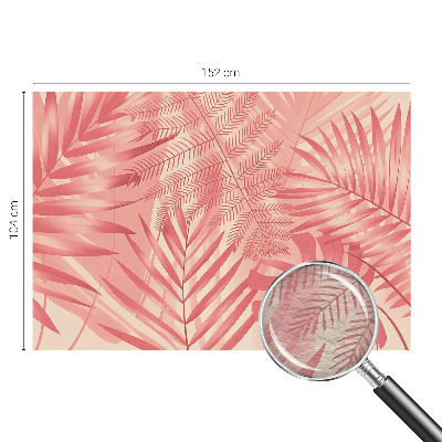 Dekoracyjna fototapeta na ścianę Tropikalne liście