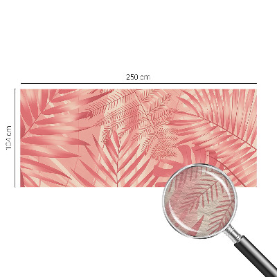 Dekoracyjna fototapeta na ścianę Tropikalne liście