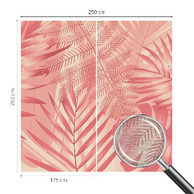 Dekoracyjna fototapeta na ścianę Tropikalne liście