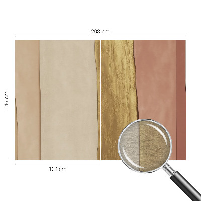 Fototapeta fizelinowa do sypialni Faliste pasy