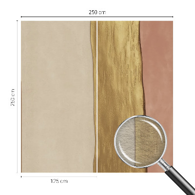 Fototapeta fizelinowa do sypialni Faliste pasy