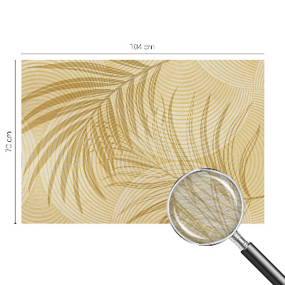 Fototapeta fizelinowa do sypialni Fototapeta fizelinowa do sypialni Tropikalna elegancja