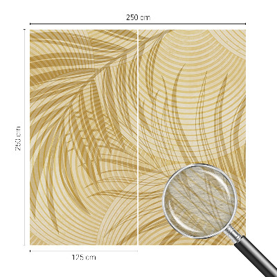 Fototapeta fizelinowa do sypialni Fototapeta fizelinowa do sypialni Tropikalna elegancja