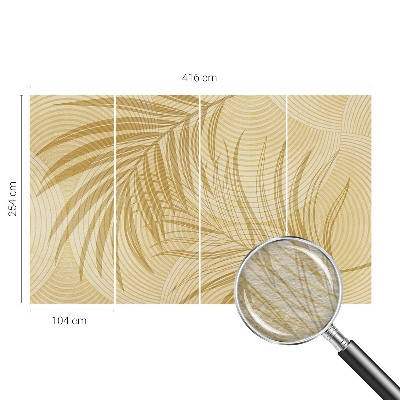 Fototapeta fizelinowa do sypialni Fototapeta fizelinowa do sypialni Tropikalna elegancja