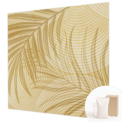 Fototapeta fizelinowa do sypialni Fototapeta fizelinowa do sypialni Tropikalna elegancja