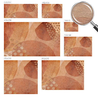 Fototapeta na ścianę Ziemiste kompozycje