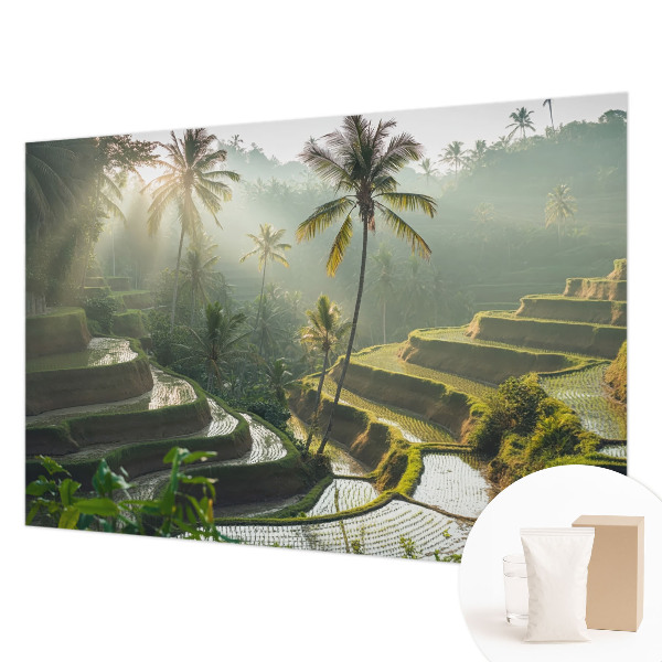 Fototapeta fizelinowa z nadrukiem Rajskie tarasy