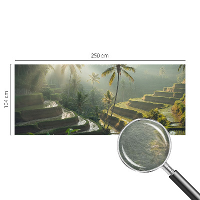 Fototapeta fizelinowa z nadrukiem Rajskie tarasy