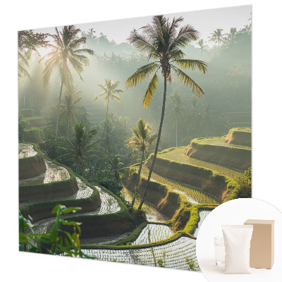 Fototapeta fizelinowa z nadrukiem Rajskie tarasy