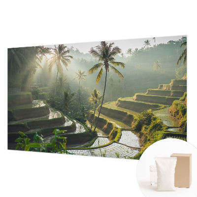 Fototapeta fizelinowa z nadrukiem Rajskie tarasy