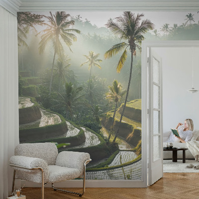 Fototapeta fizelinowa z nadrukiem z motywem „Rajskie tarasy”
