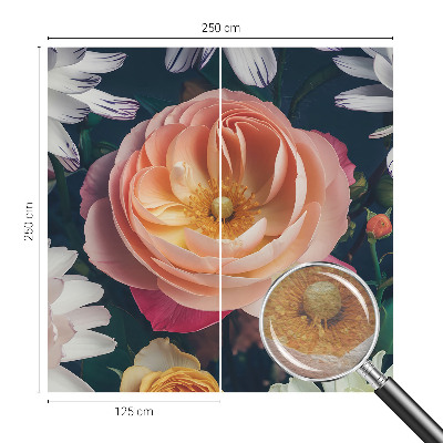Fototapeta na ścianę z motywem kwiatowym