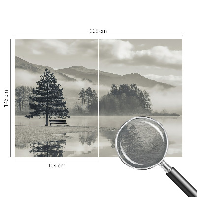 Nowoczesna fototapeta do salonu Pejzaż romantyczny