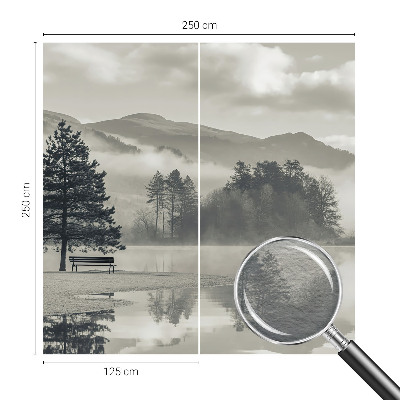 Nowoczesna fototapeta do salonu Pejzaż romantyczny