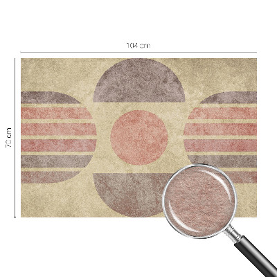 Fototapeta na ścianę z geometrycznym wzorem