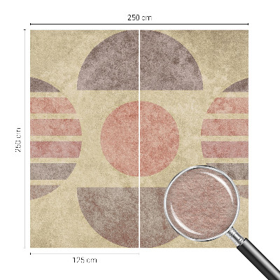 Fototapeta na ścianę z geometrycznym wzorem