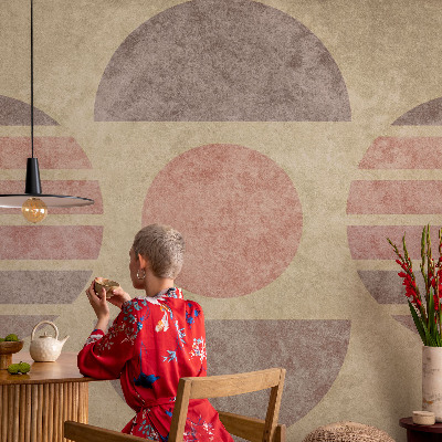 Fototapeta na ścianę z geometrycznym wzorem