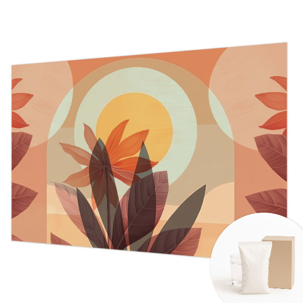 Tapeta fotograficzna Kwiatowa abstrakcja