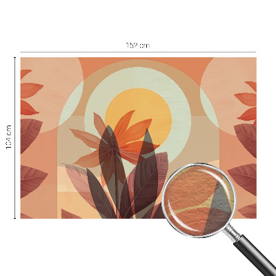 Tapeta fotograficzna Kwiatowa abstrakcja