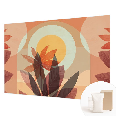 Tapeta fotograficzna Kwiatowa abstrakcja