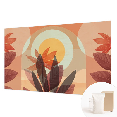 Tapeta fotograficzna Kwiatowa abstrakcja