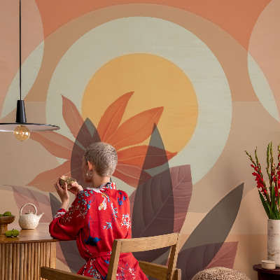 Tapeta fotograficzna Kwiatowa abstrakcja