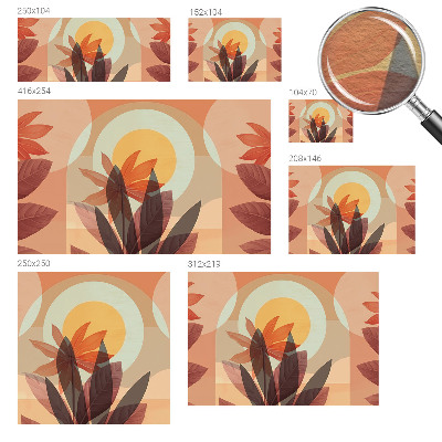 Tapeta fotograficzna Kwiatowa abstrakcja