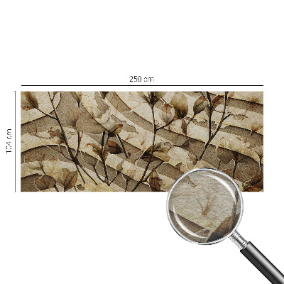 Dekoracyjna fototapeta na ścianę z klasycznym motywem florystycznym