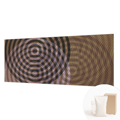 Nowoczesna fototapeta do salonu Hipnotyzujące kręgi