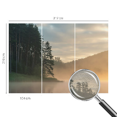 Tapeta fotograficzna fizelinowa z motywem mglistego poranka