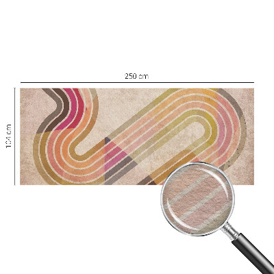 Fototapeta na ścianę z geometrycznym wzorem linii