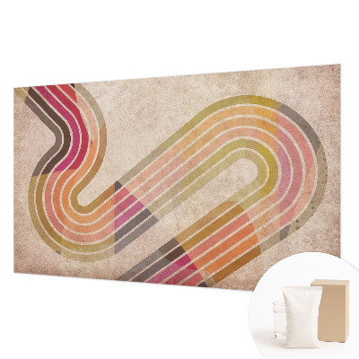 Fototapeta na ścianę z geometrycznym wzorem linii