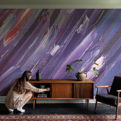 Tapeta fotograficzna fizelinowa Kolorowe pociągnięcia