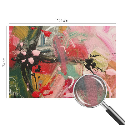 Tapeta fotograficzna z kolorowym motywem chaosu