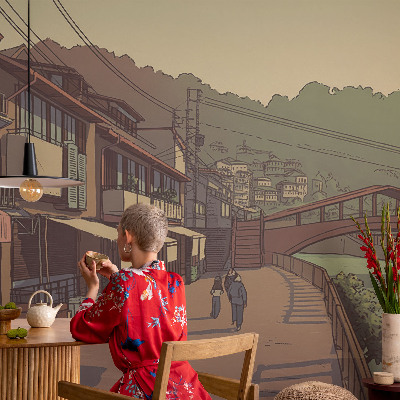 Tapeta fotograficzna fizelinowa Tapeta fotograficzna fizelinowa Pastelowy krajobraz