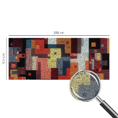 Nowoczesna fototapeta do salonu Kolorowe kształty