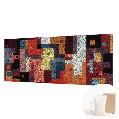 Nowoczesna fototapeta do salonu Kolorowe kształty