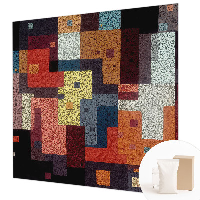 Nowoczesna fototapeta do salonu Kolorowe kształty