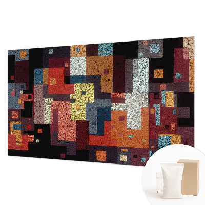 Nowoczesna fototapeta do salonu Kolorowe kształty