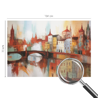 Dekoracyjna fototapeta na ścianę Miejski pejzaż