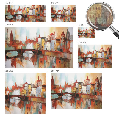 Dekoracyjna fototapeta na ścianę Miejski pejzaż