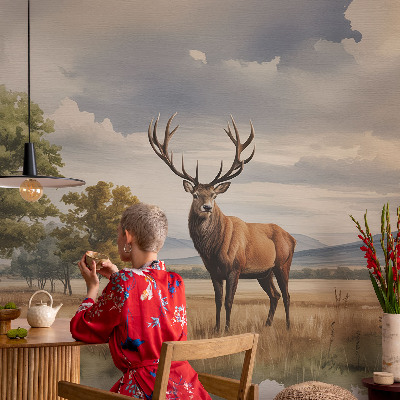 Fototapeta na ścianę Majestatyczny jeleń