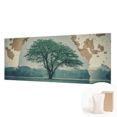 Dekoracyjna fototapeta na ścianę Drzewo samotne