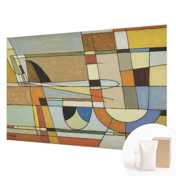 Fototapeta na ścianę z geometrycznym motywem „Geometryczna harmonia”