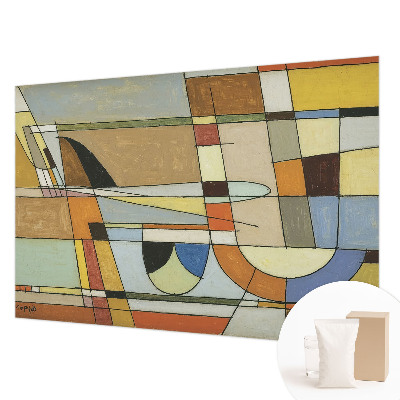 Fototapeta na ścianę z geometrycznym motywem „Geometryczna harmonia”