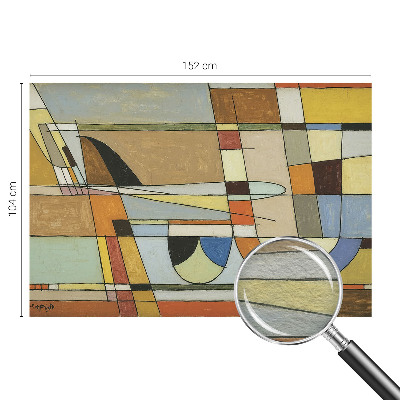 Fototapeta na ścianę z geometrycznym motywem „Geometryczna harmonia”