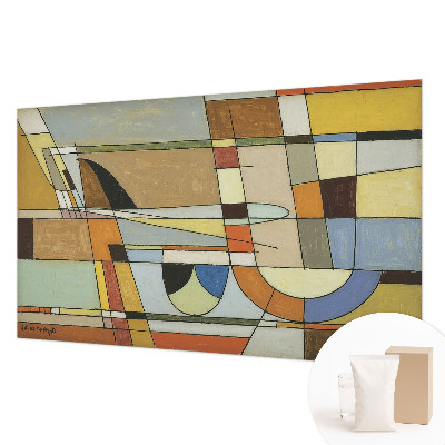 Fototapeta na ścianę z geometrycznym motywem „Geometryczna harmonia”