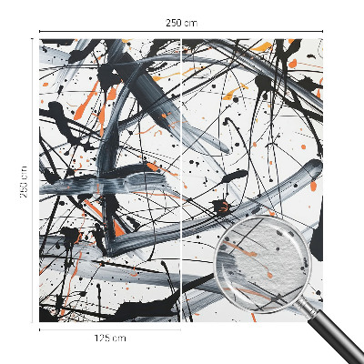 Nowoczesna fototapeta do salonu Energetyczny chaos