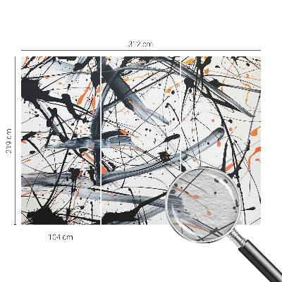 Nowoczesna fototapeta do salonu Energetyczny chaos