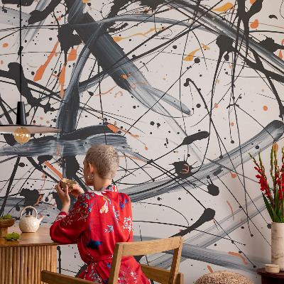 Nowoczesna fototapeta do salonu Energetyczny chaos